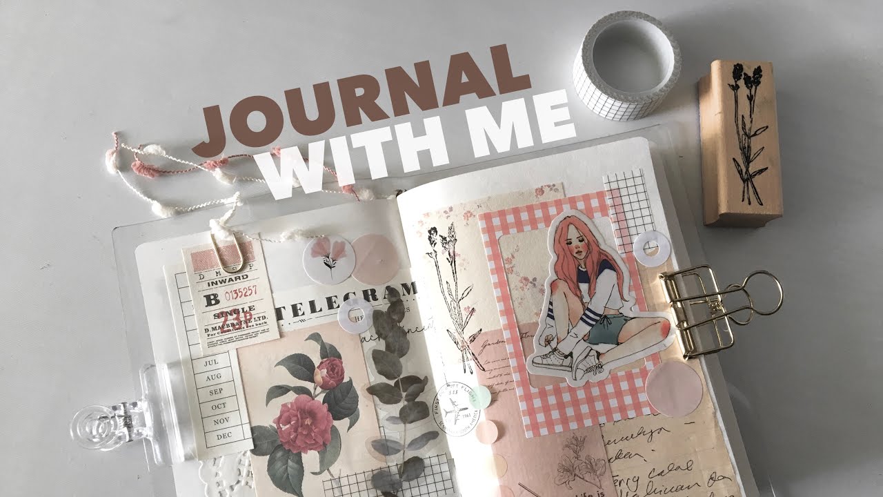 📖 Journal With Me | 📜 Vintage Style | Indonesia (Relaxing Video)