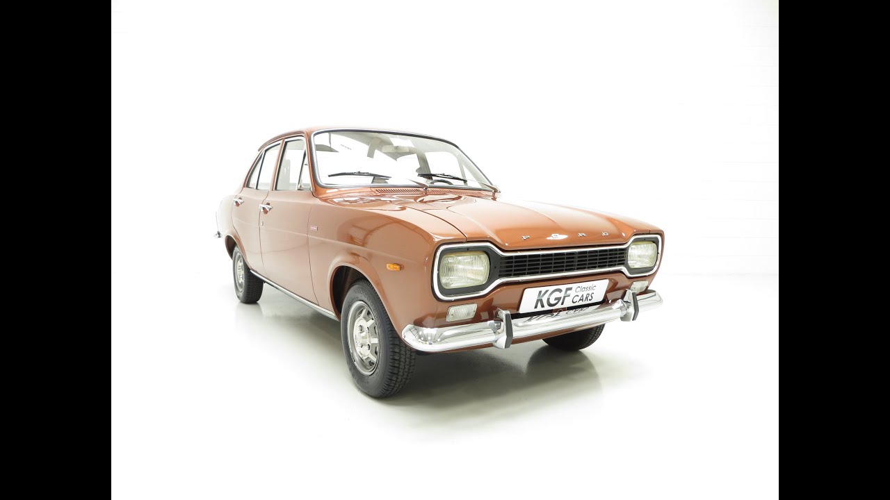 A Collectors Mk1 Ford Escort 1100XL with Just 22,883 Miles from New. SOLD!