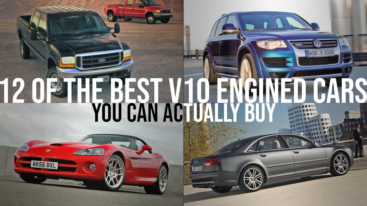 The Twelve Best V10 Engined Cars You Can Actually Buy!