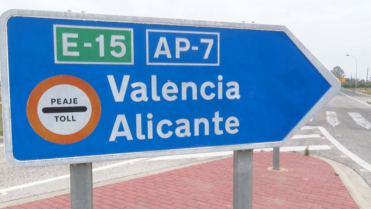 La autopista AP-7 será gratuita desde el 1 de enero