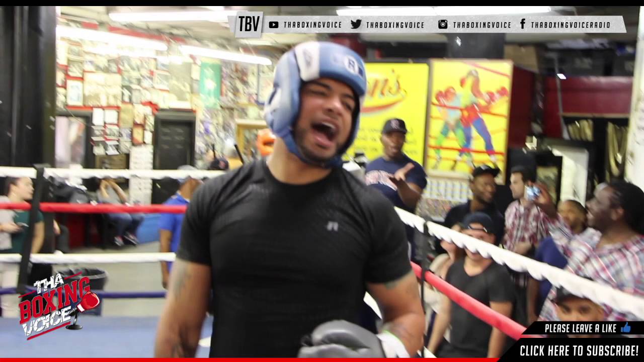 Shawn Porter vs Nestor Gibbs of Thaboxingvoice Porter Lands Phantom Punch Knock Down