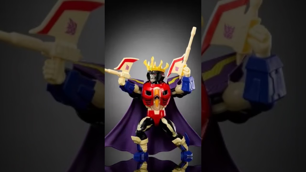 Master Of The Universe X Transformers Starscream Armor Scareglow Action Figure Review 