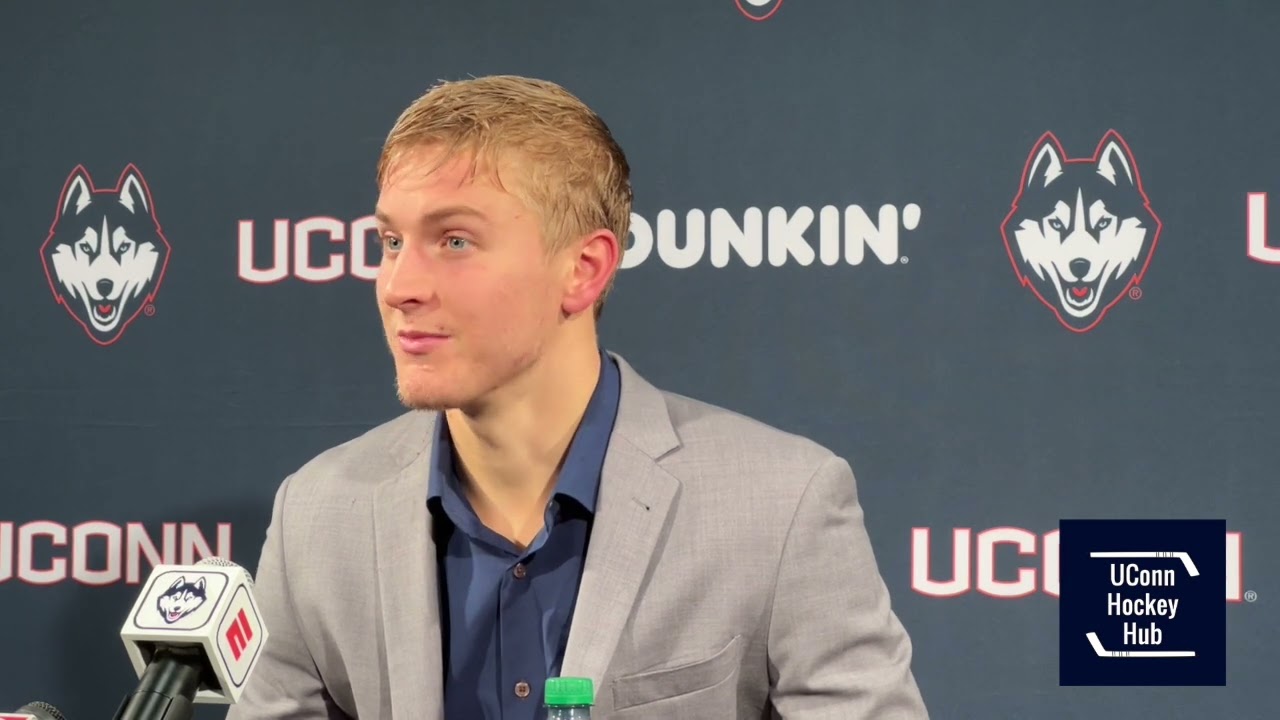 Justin Pearson: UConn men's hockey postgame (Maine) - 11/5/22