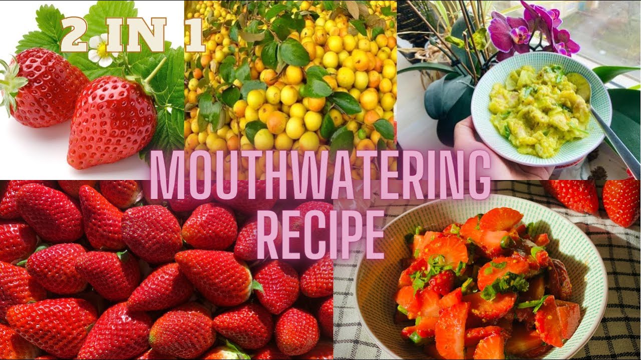 Bd Street style Strawberry & Plum chatni| 2 in1Recipe|Strawberry & plum Recipe@miniworldbyswarna6687