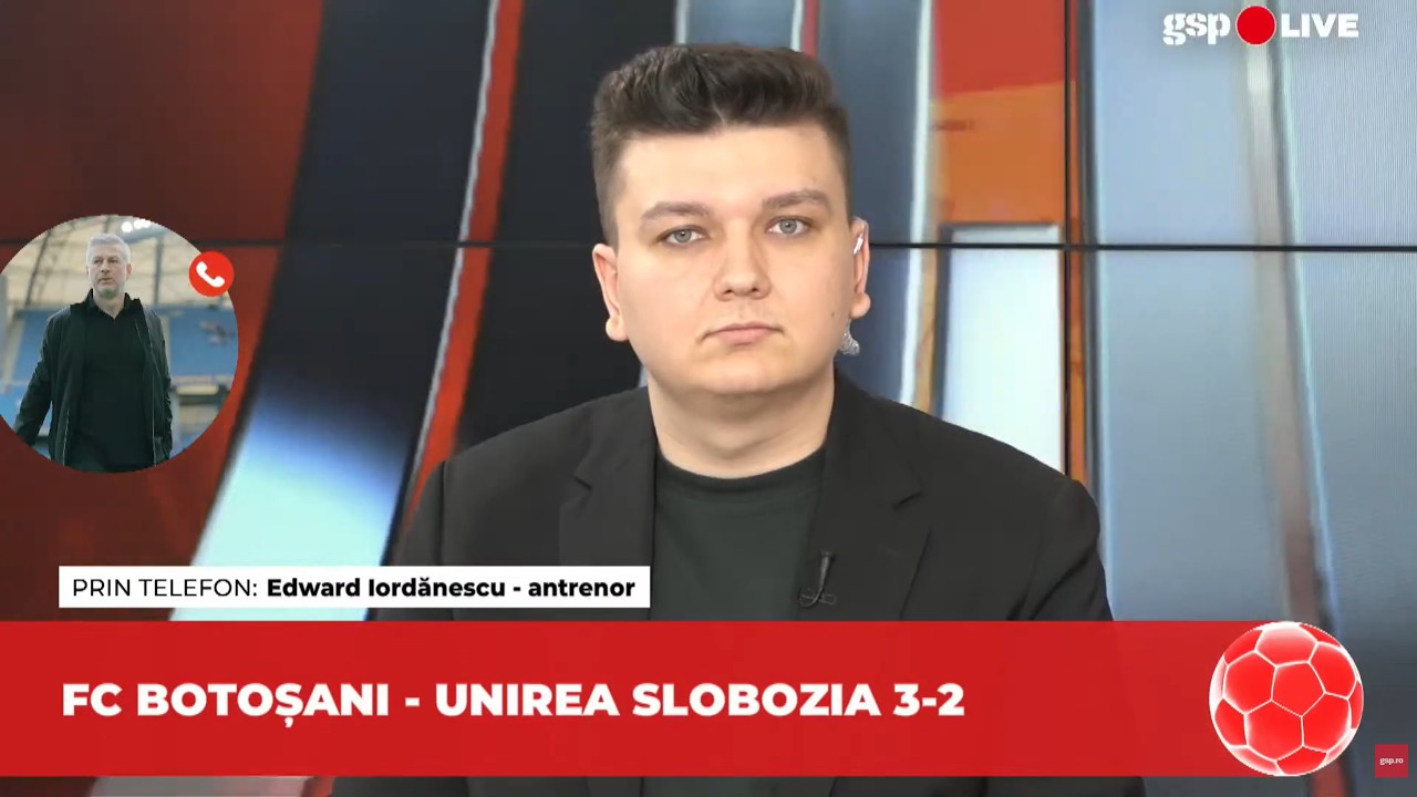 Edi Iordănescu, acum, la GSP Live: declarații tari!