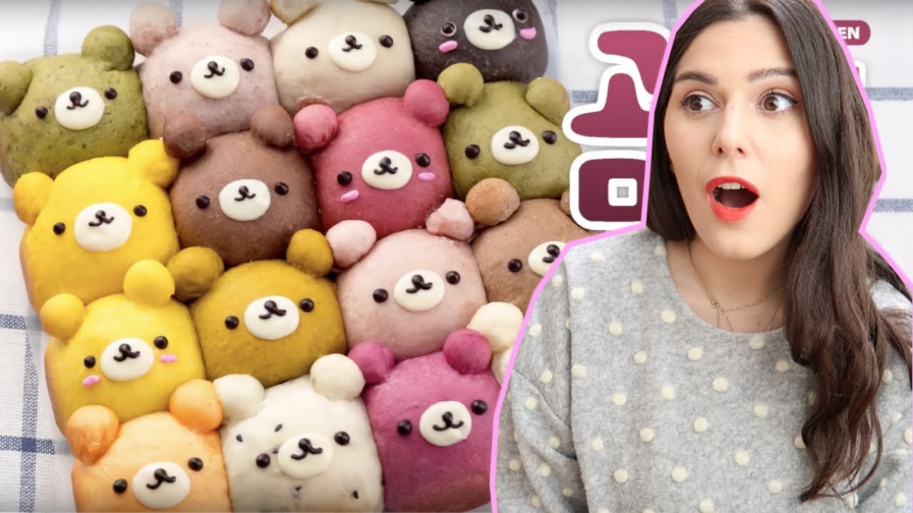 DESMINTIENDO RECETAS VIRALES ★ PAN DE OSITOS - RECETA COREANA de ARIKITCHEN  ♥ Caro Trippar