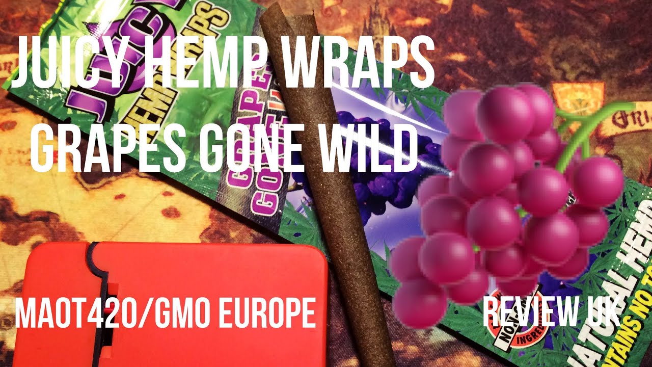 Juicy Hemp Wraps: Grapes Gone Wild⁉️