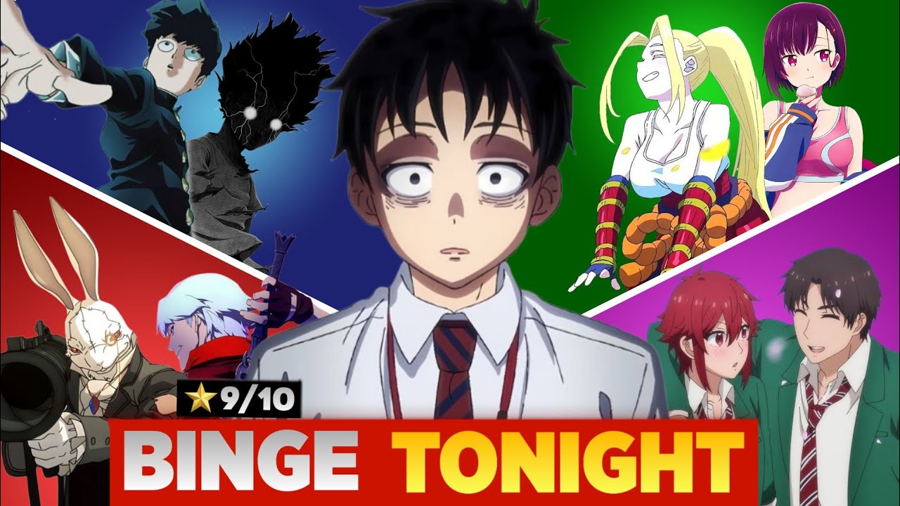 Top 10 Very Short Anime In Official Hindi Dub 🤯| Finish In Just One Night 