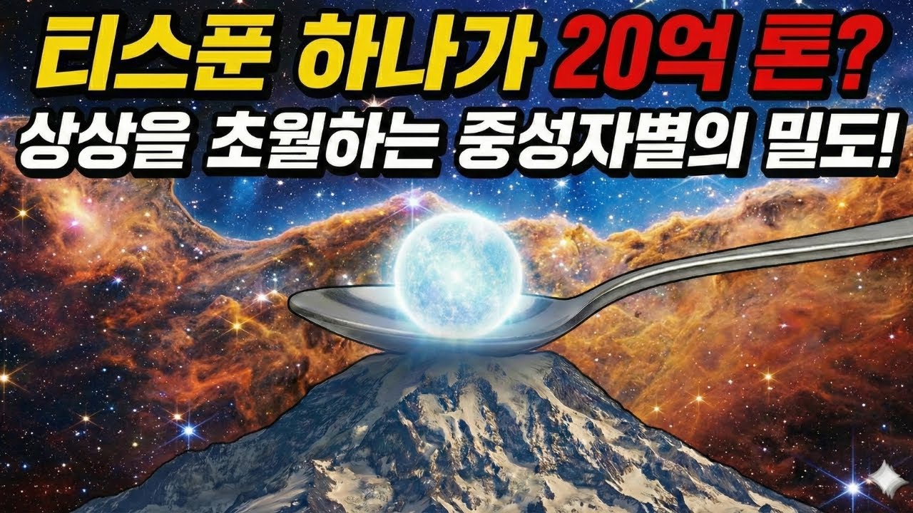 🌙 틀어놓고 주무세요: 중성자별의 실제 밀도: 물리학의 한계점까지 간 숫자들