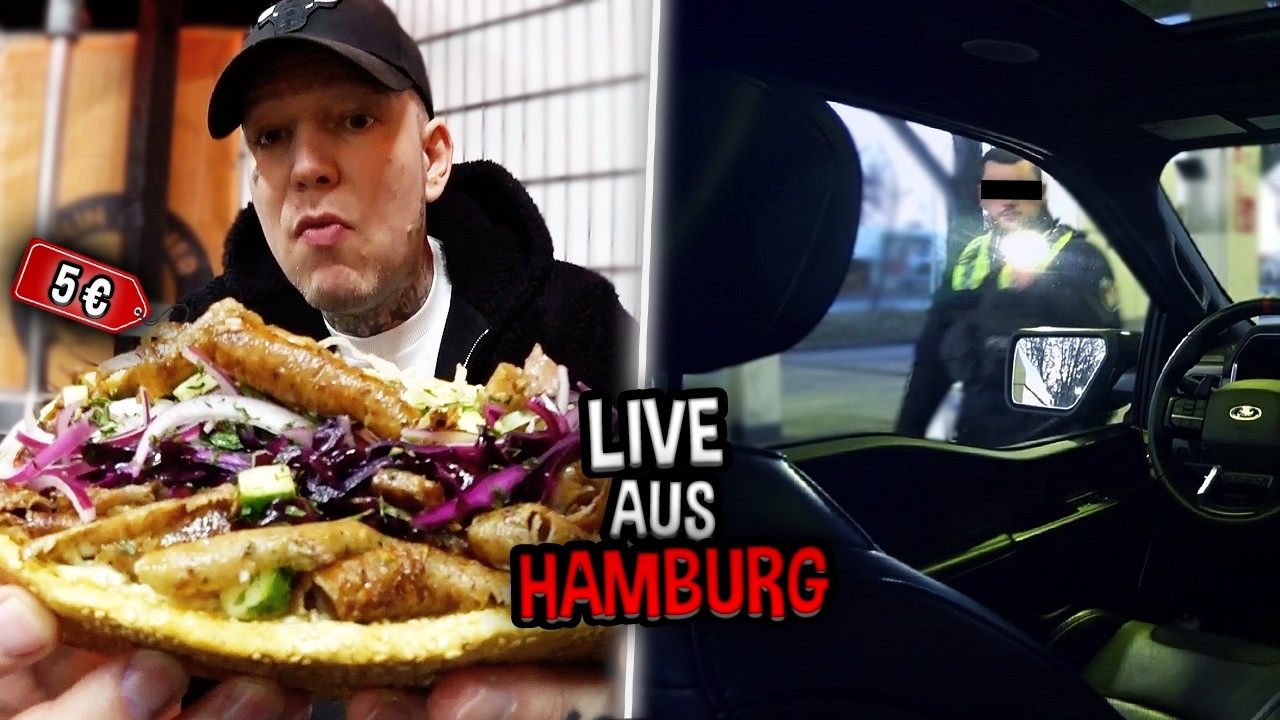 Monte testet 5 EURO DÖNER! 😱 Zuschauer RUFT 2x POLIZEI.. 🚨 | MontanaBlack IRL