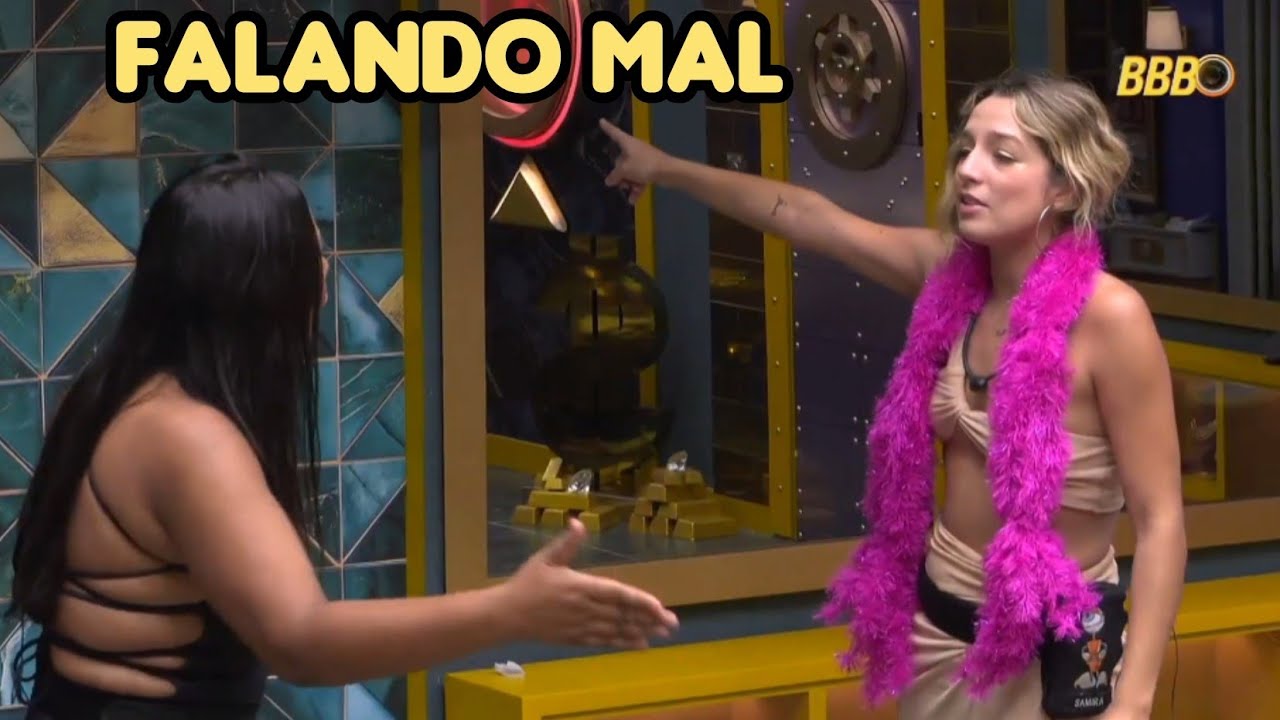Chaiany e Samira falando mal da Jordana🔥