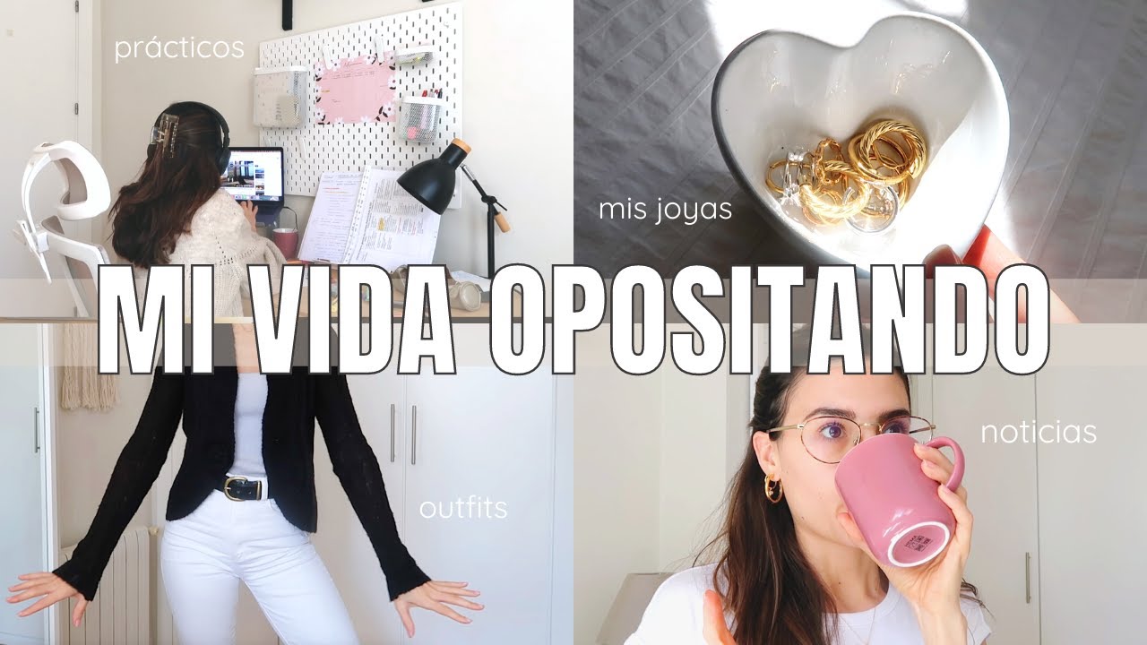 UNA SEMANA EN MI VIDA ESTUDIANDO OPOSICIONES: Estudio, Curso, Prácticos y Noticias del Examen