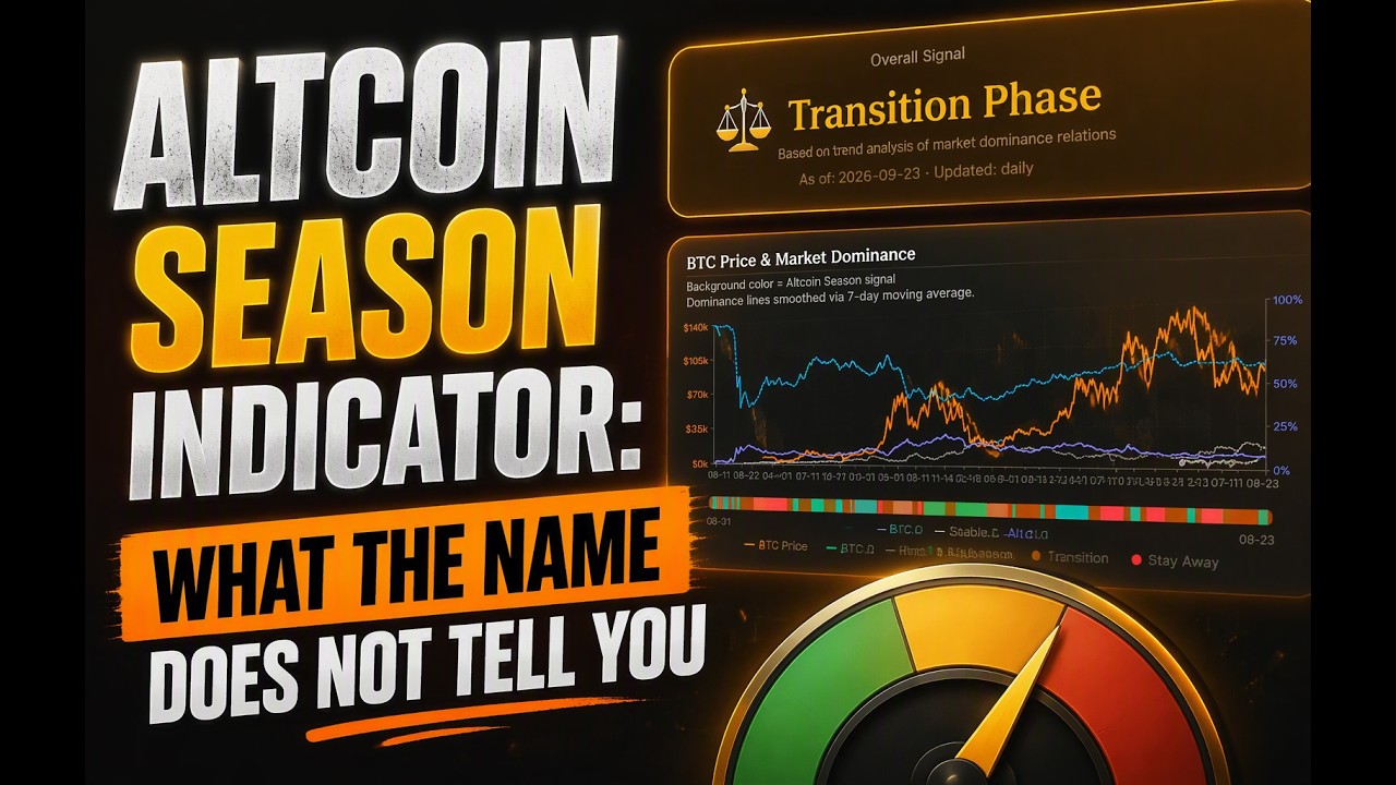 C9: Altcoin Season Indicator: How to read and use it.