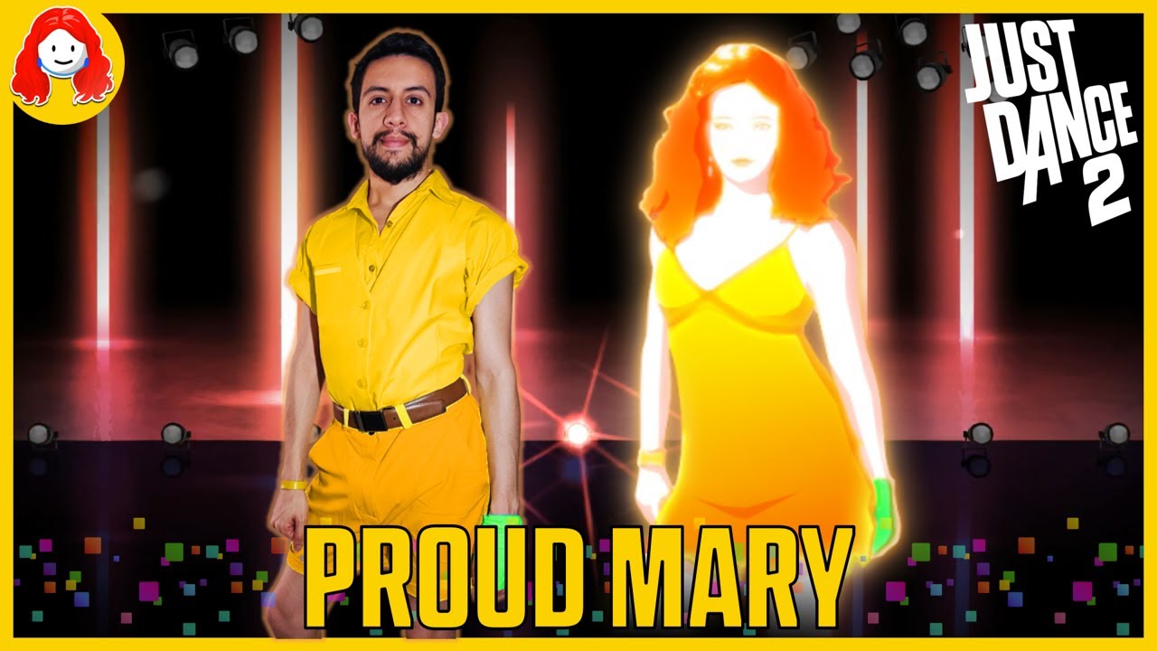Just Dance 2 | Proud Mary - Ike & Tina Turner | Полное геймплей.
