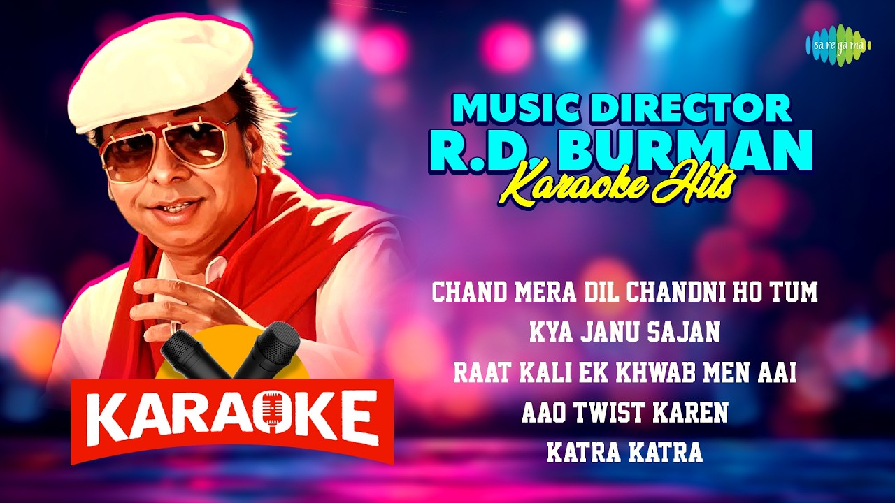 Music Director R.D. Burman Karaoke Hits | Chand Mera Dil | Kya Janu Sajan | Aao Twist Karen