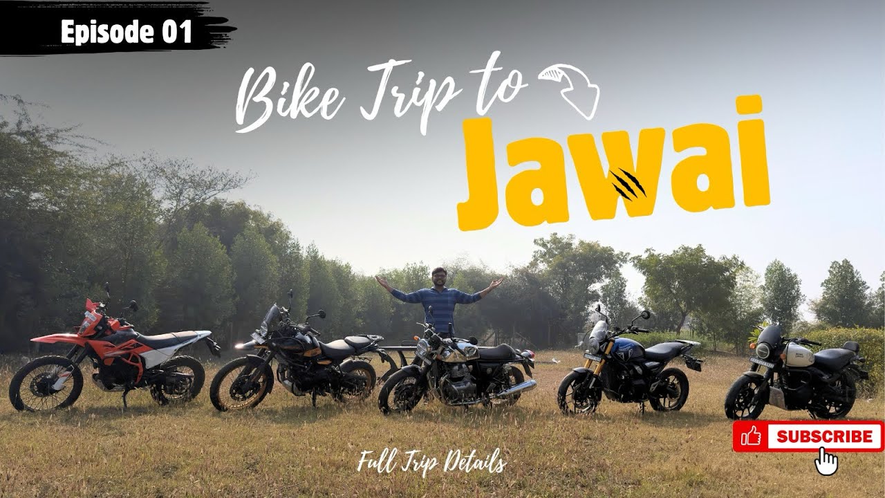 First trip of 2026 | Bike trip to Jawai | Full Trip Details | Gujarati Vlog