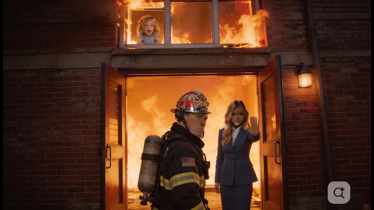 CEO Tried to Stop Single Dad Firefighter From Rescuing Her Daughter - He Goes In Anyway