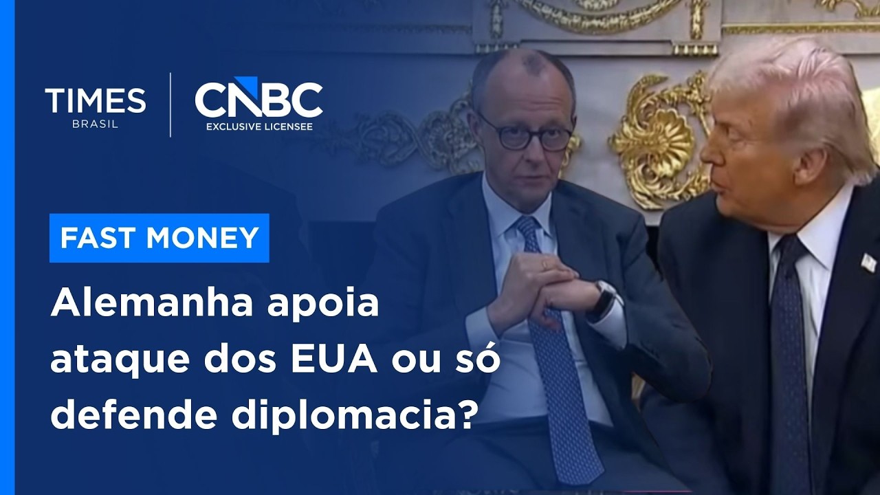 Trump e Merz se encontram na Casa Branca: EUA afirmam ter neutralizado capacidade militar do Irã