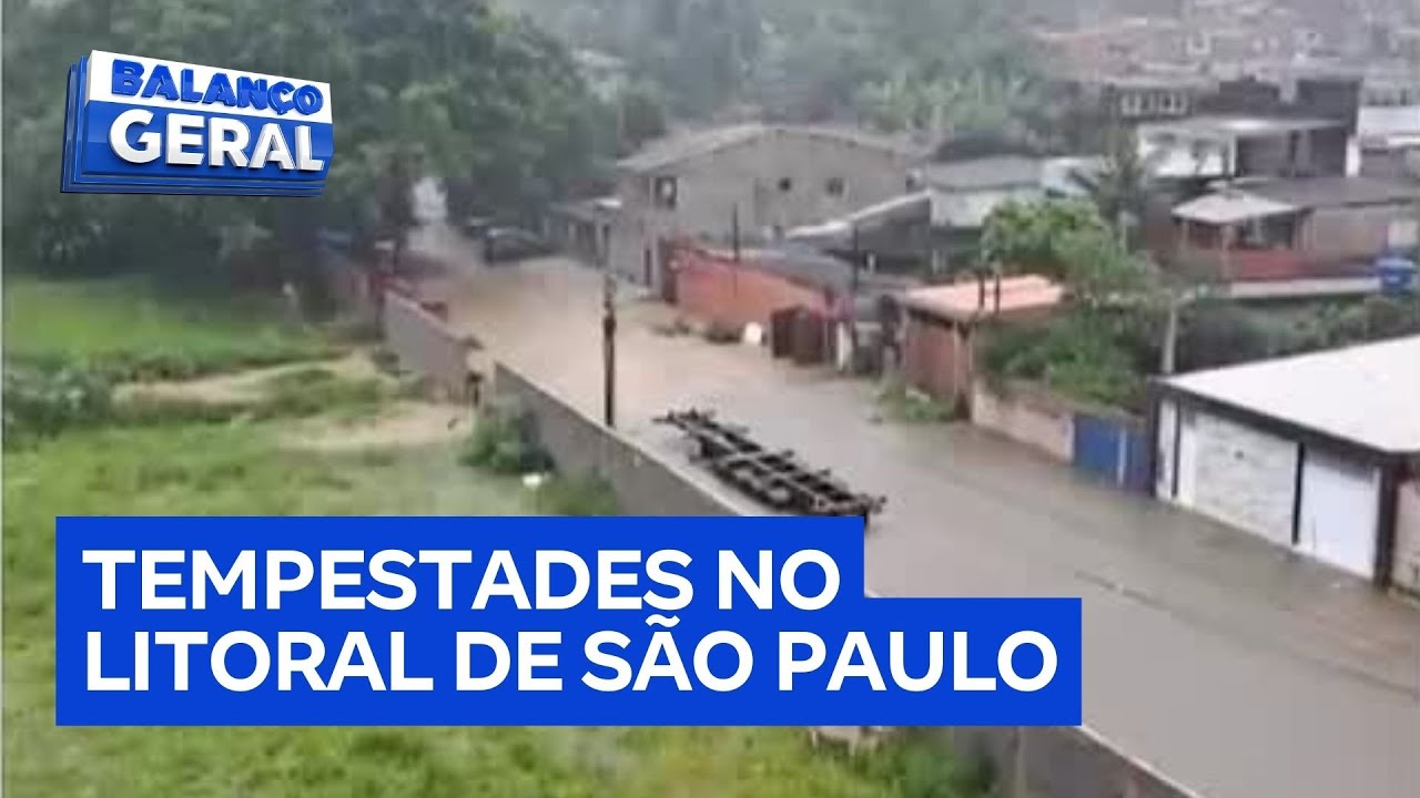 Defesa Civil emite alerta máximo para chuvas em Guarujá (SP) e outras regiões da Baixada Santista