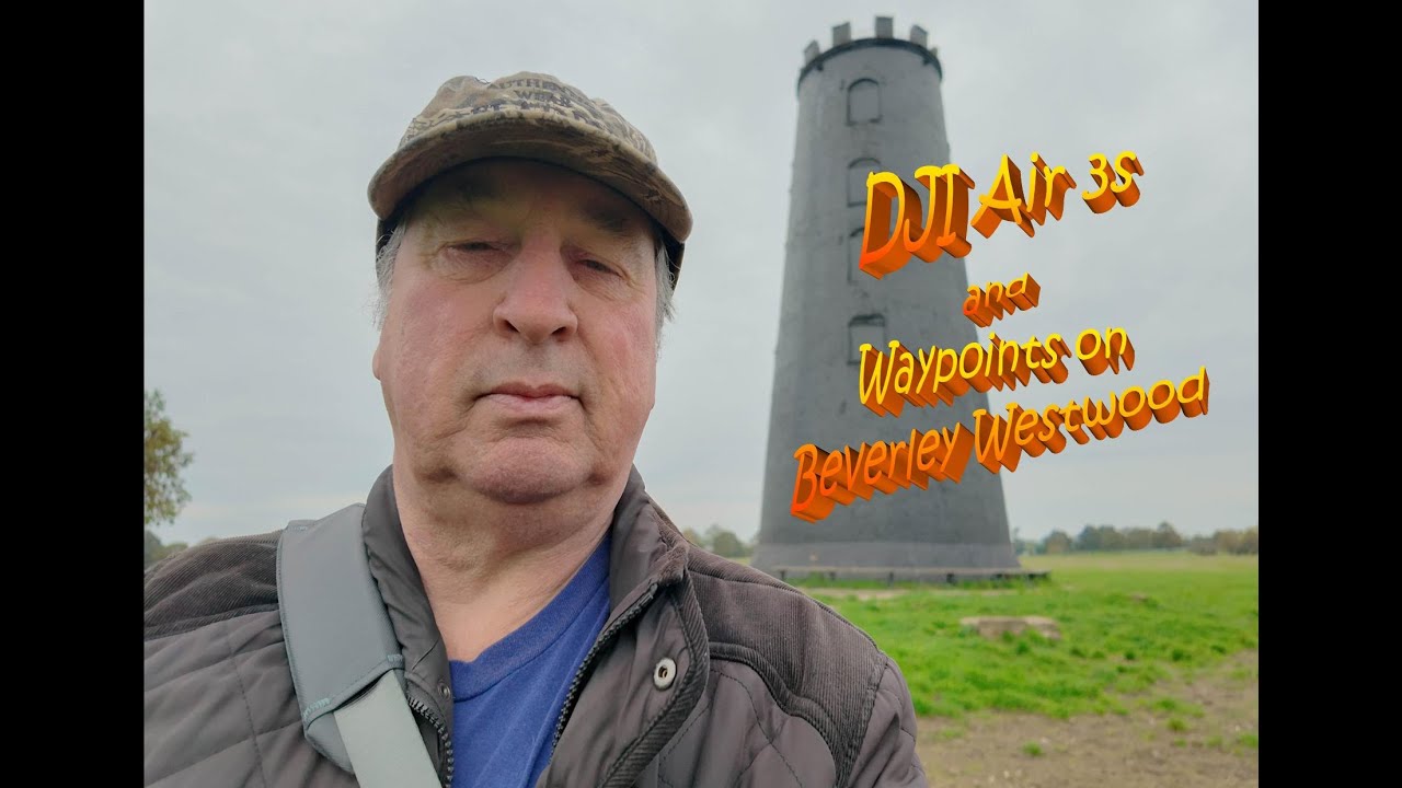 Waypoints on Beverley Westwood with the DJI Air 3s