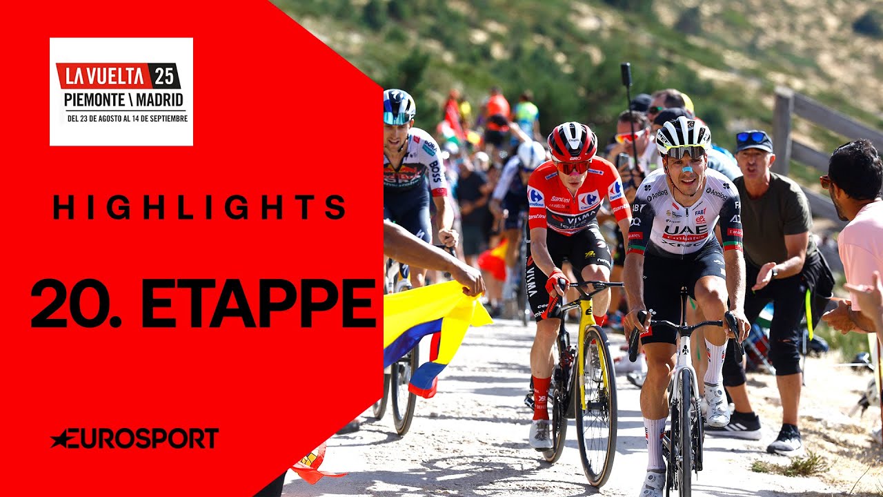 Vuelta a Espana 2025 | 20. Etappe | Highlights deutsch | Radsport