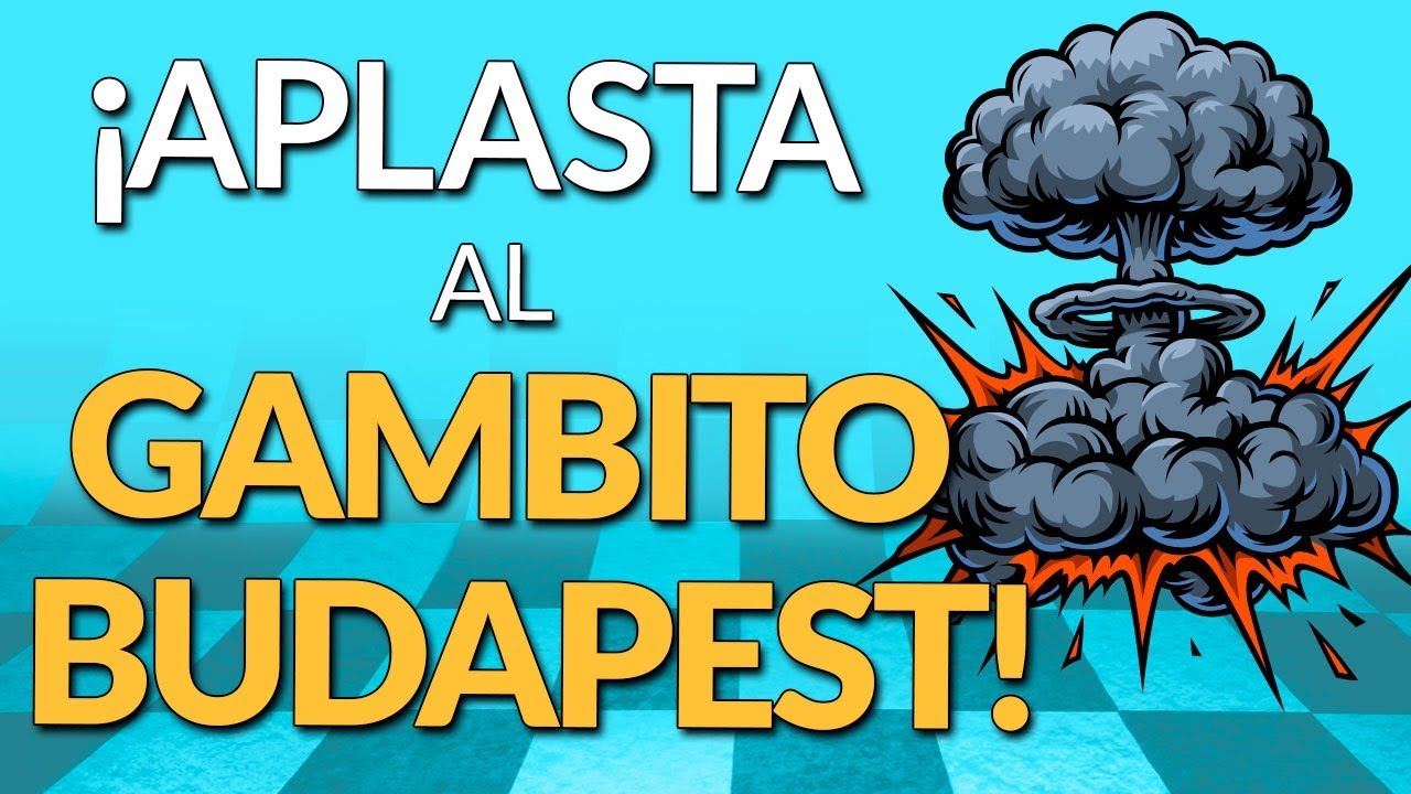¿Cómo aplastar al Gambito Budapest?⚡💥 3...Ce4 4.Cd2! 🏇 [chess24]