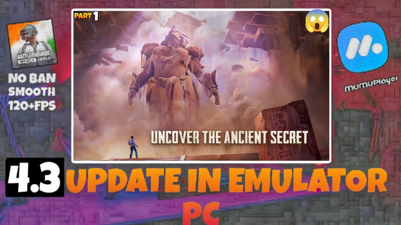 ✅ How to Play BGMI 4.3 Update on Emulator  PC | Laptop | Mumu Player 12 Emulator ✅