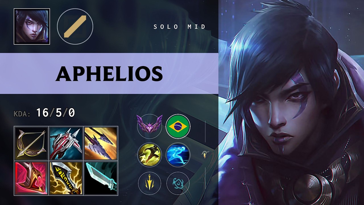 Aphelios Mid vs Vladimir - BR Master Patch 26.15