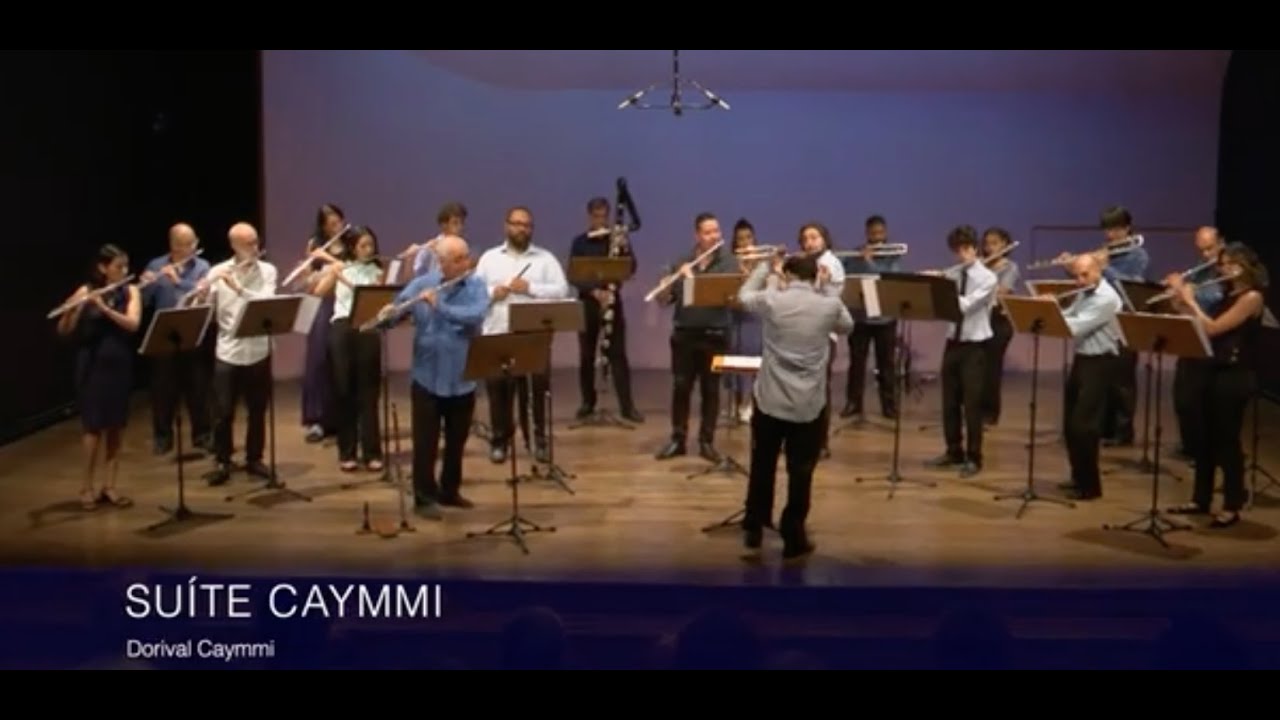 Suíte Caymmi - (Dorival Caymmi). Arr: David Ganc com Flutuar Orquestra de Flautas
