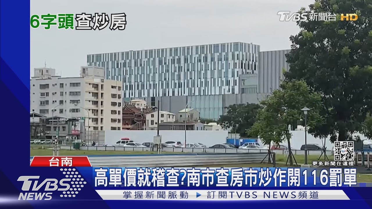驚! 台南市出現單價6字頭新建案?業者:未實際開賣｜TVBS新聞