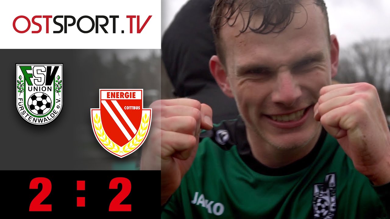 90.+4! Schlusslicht Fürstenwalde blamiert Energie: Fürstenwalde - Cottbus 2:2 | Regionalliga Nordost