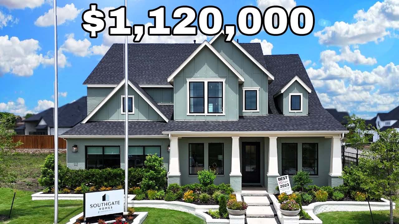 New Construction Homes in Dallas - Southgate Homes in The Reserve at Watters Allen, TX