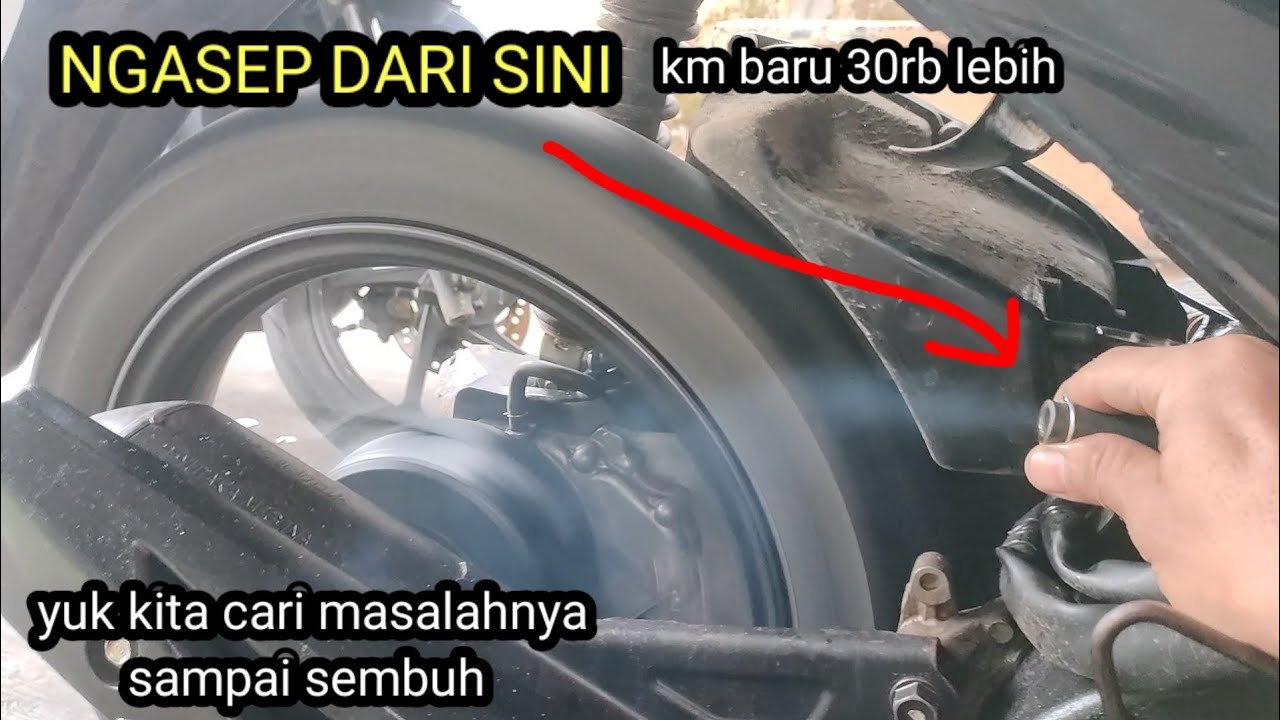 BEAT 2018, KELUAR ASEP DAN OLI DARI SELANG FILTER UDARA