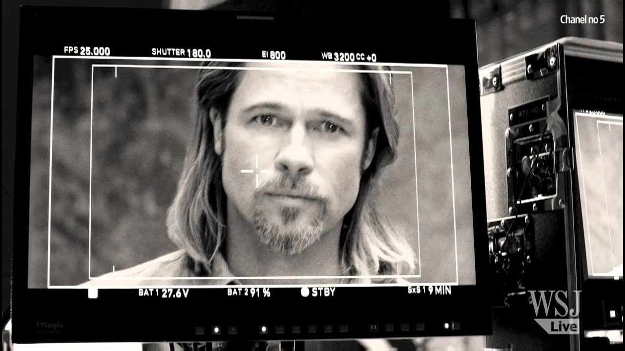 Brad Pitt Stars in Chanel Commercial