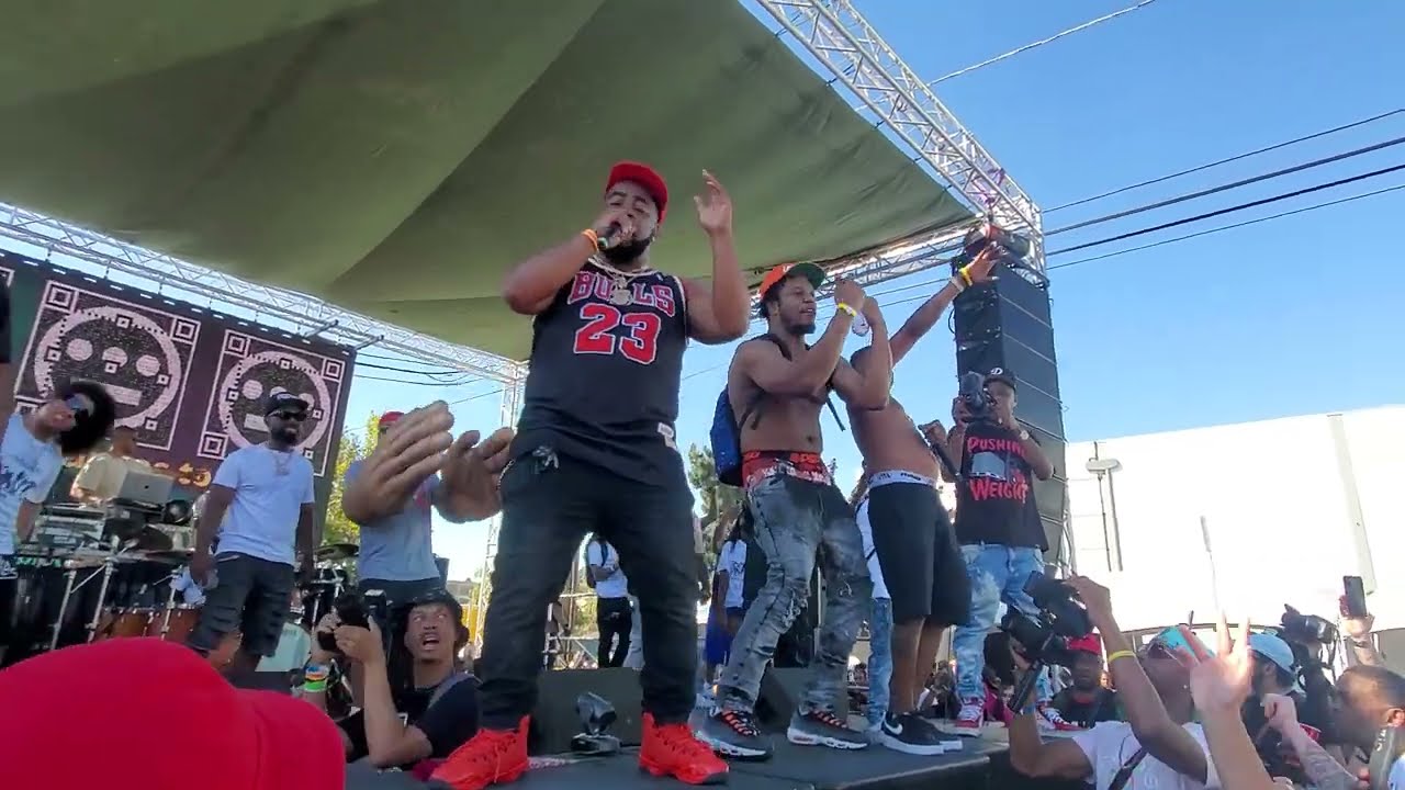 Lil Blood 'Free Boski Turnt Up' at Hiero Day