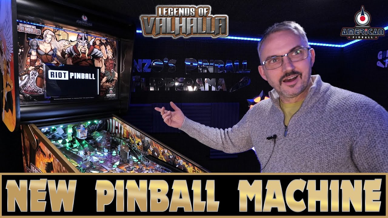 I just got a new pinball machine | Legends of Valhalla by American Pinball has landed