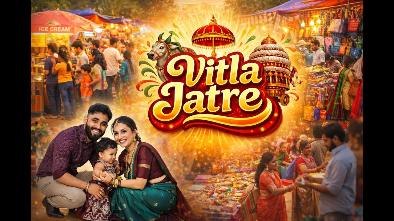 Vitla Jatre Family Vlog ❤️ | Santhe, Ice Cream & Crazy Fun 😜| #akshathaunfilterd