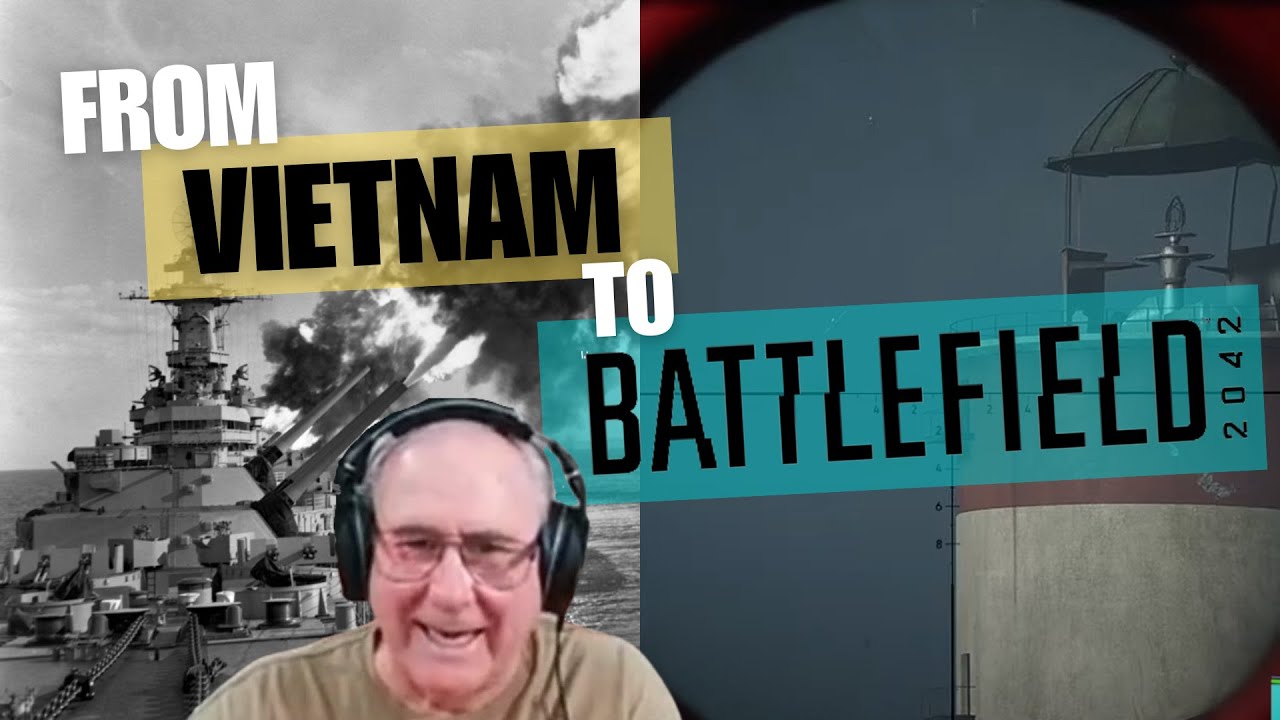 GrndpaGaming рассказывает о Вьетнаме и снайперах в #battlefield2042 #снайпер #ветеран #fypシ