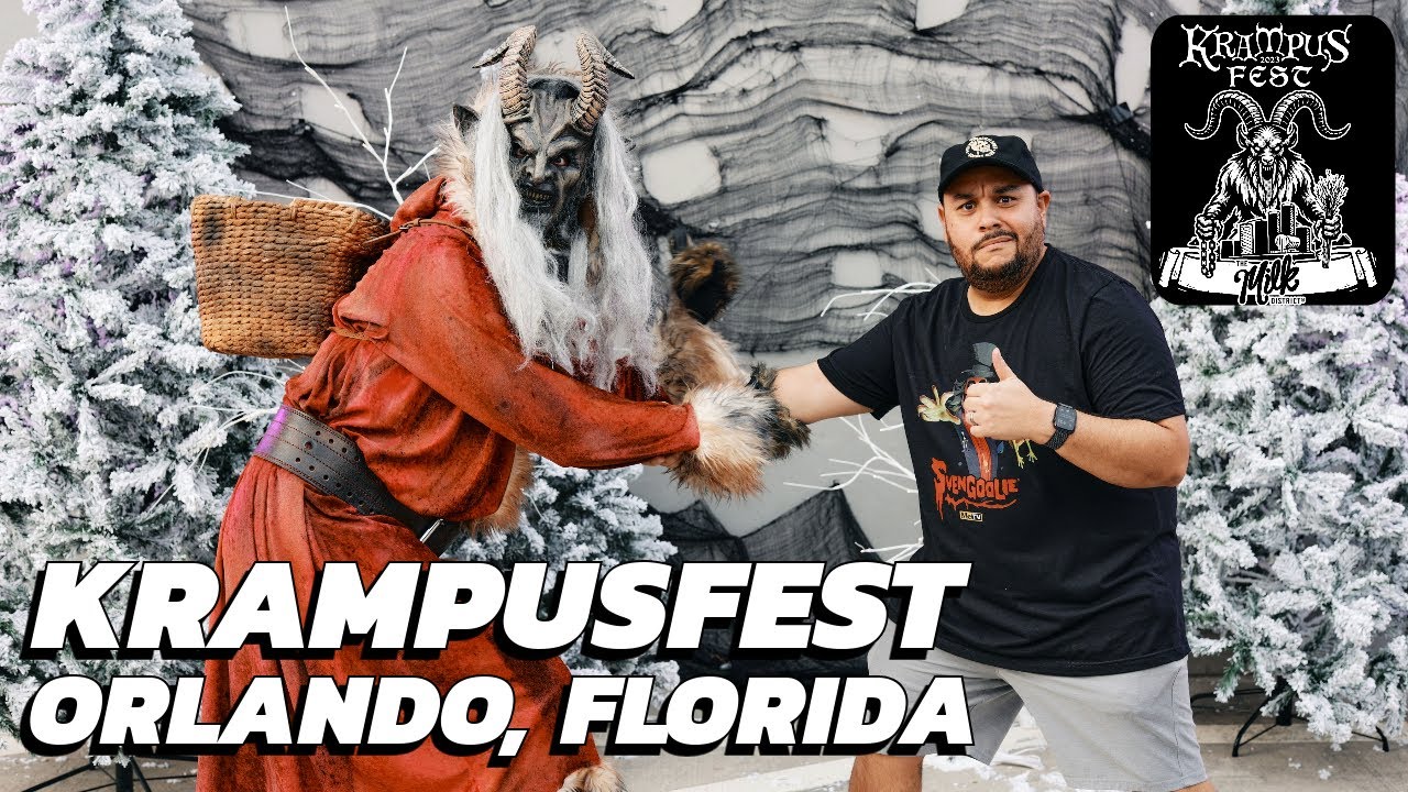 Krampusfest | Unleashing Krampus in Orlando's Milk District | Highlights, Vendors, and Mischief