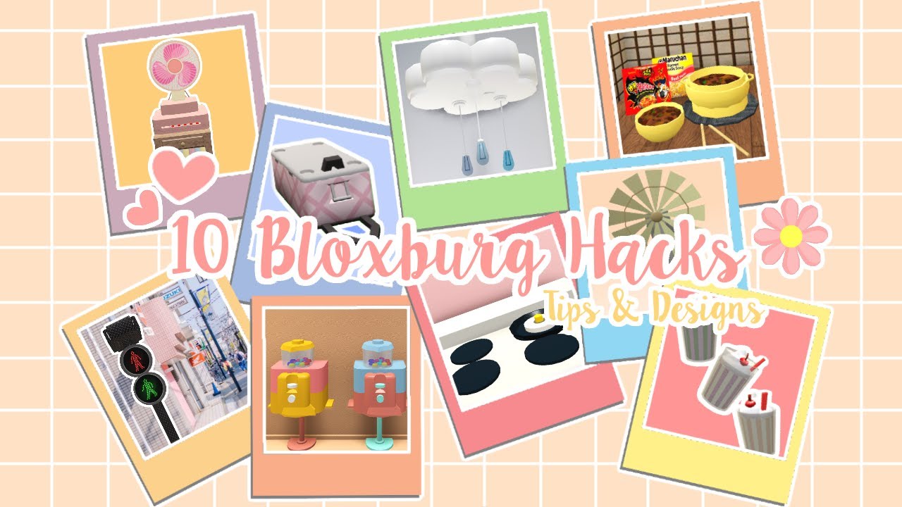Bloxburg : 10 Building Hacks | Tips & Designs | Series 2