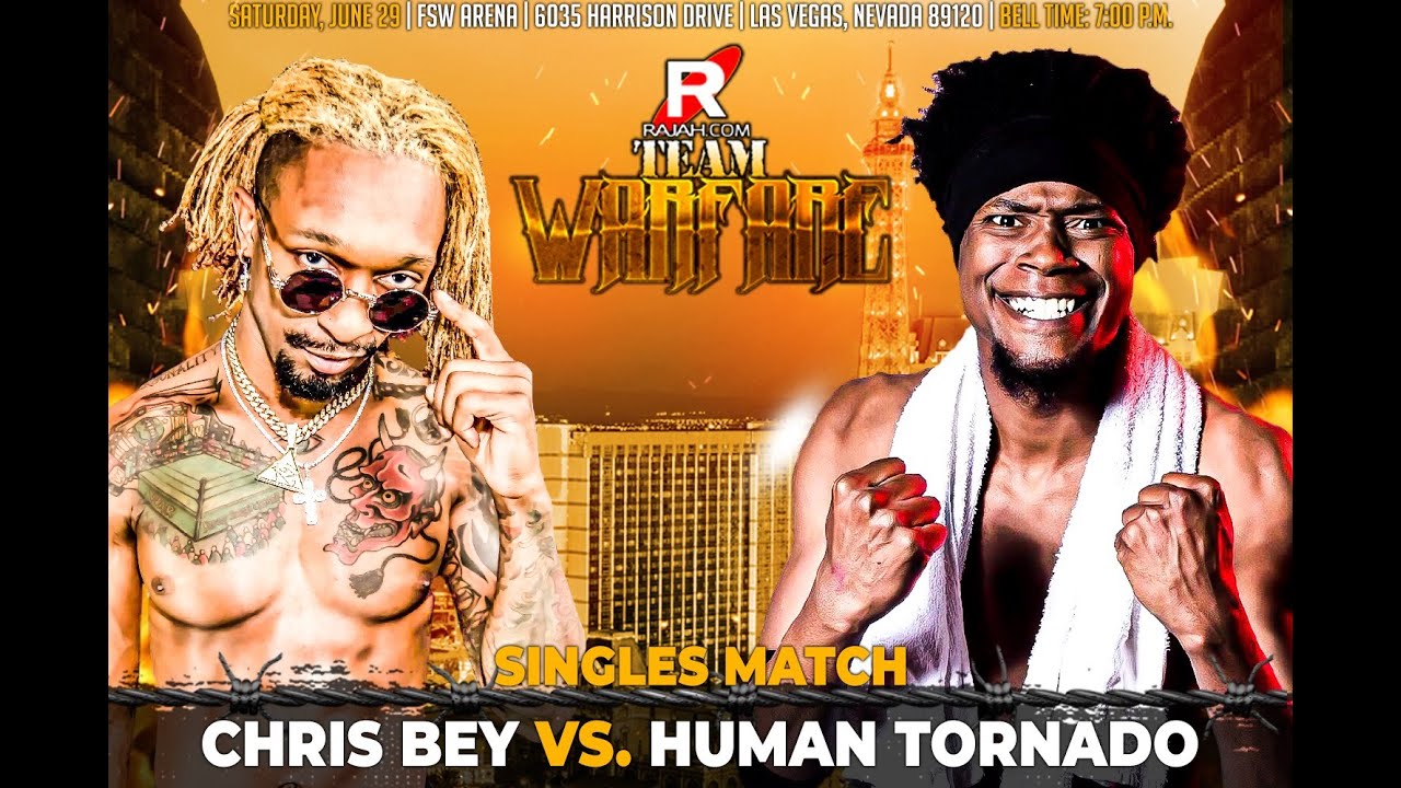 Chris Bey vs. Human Tornado - Singles Match