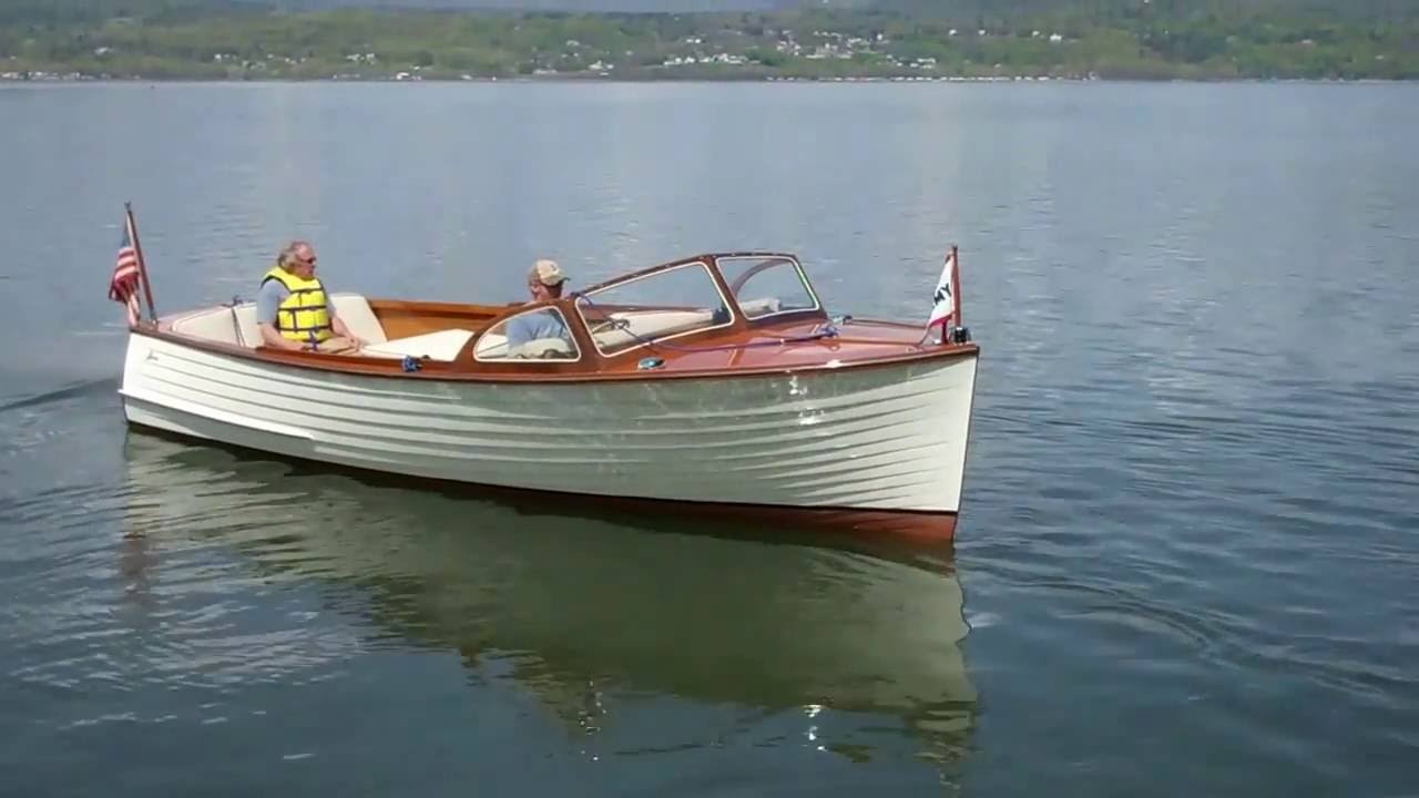 Bon Voyage! Kingfisher 1955 20' Lyman Runabout is Holland Bound 5 20 2016