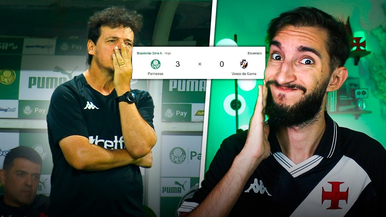 Vasco 0 x 3 Palmeiras - 3 GOLS EM 20 MIN &Eacute; FOD*!
