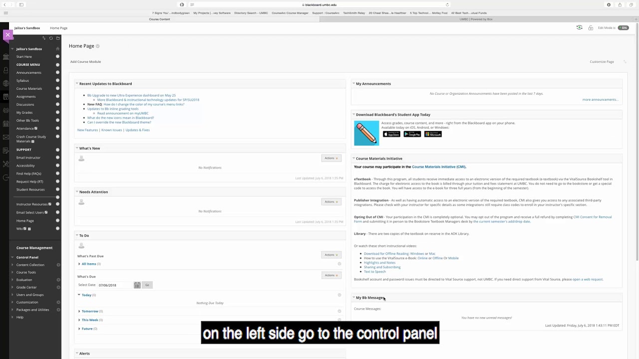 How to Locate the Blackboard Course ID