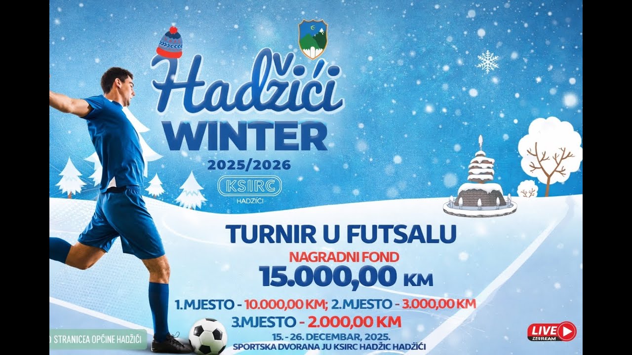 WINTER CUP HADZICI 2026 - DAN 8 | POLUFINALE