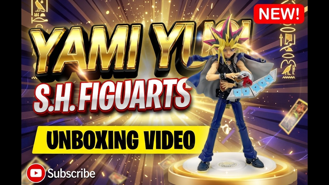 Most Detailed Yami Yugi Figure Yet! S.H.Figuarts Unboxing & Review – Worth $100?!