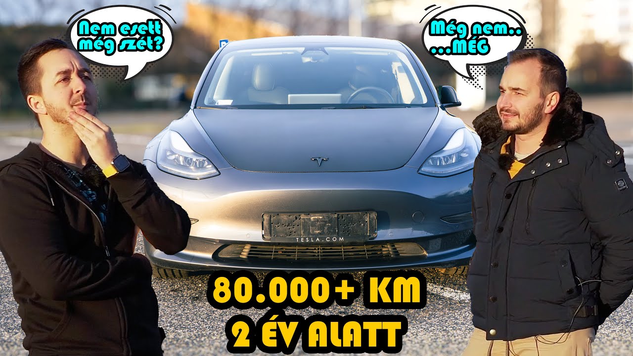 Hosszútávú használtteszt 🚨 TESLA Model 3 Long Range 🚗 Hibák, problémák, jóságok, mitmegyszázon