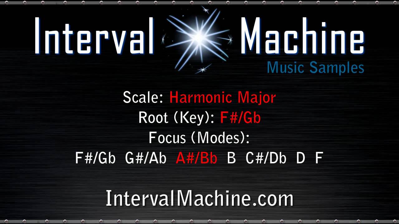 F#/Gb Harmonic-Major: Example Tracks