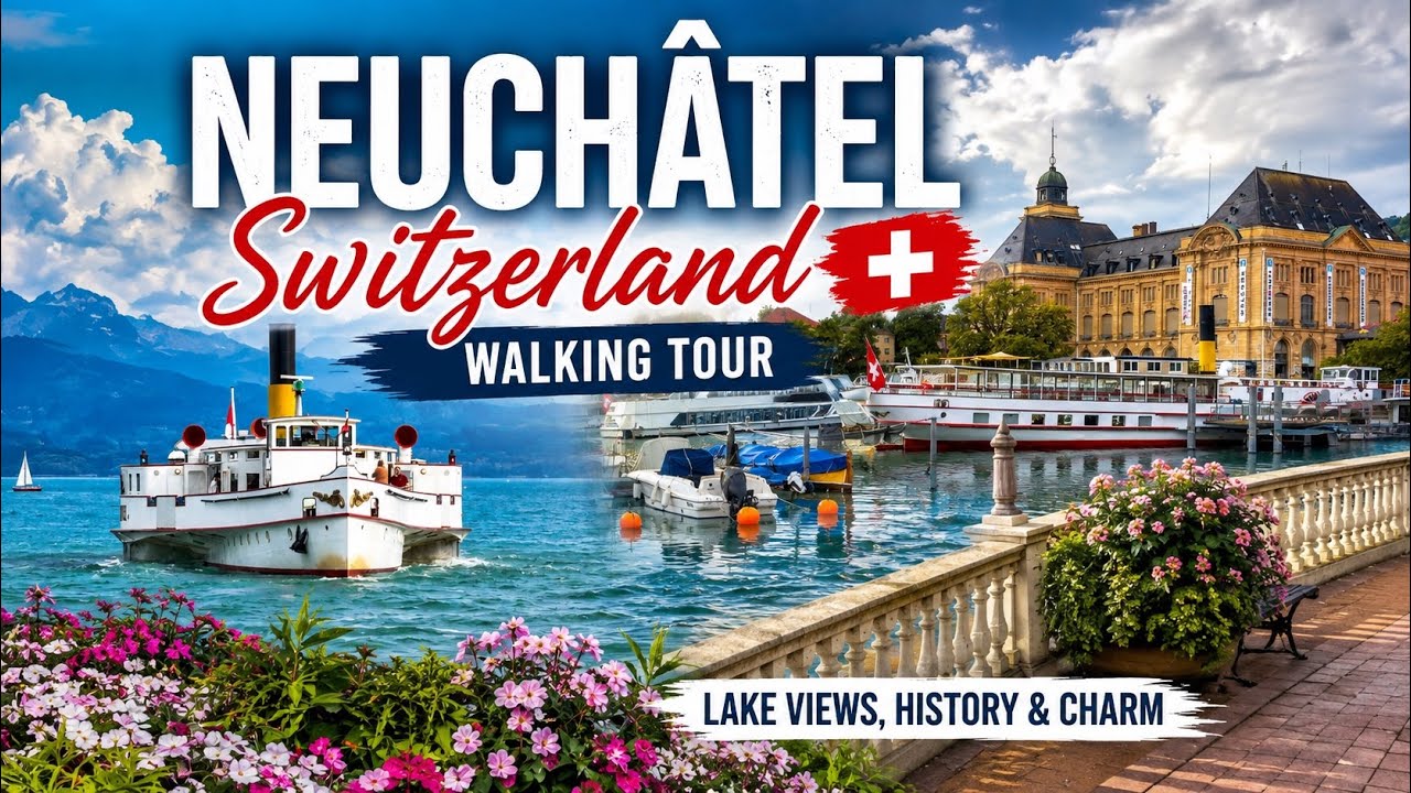     Discover Neuch&acirc;tel | A Peaceful Walk Along Switzerland&rsquo;s Beautiful Lakeside City