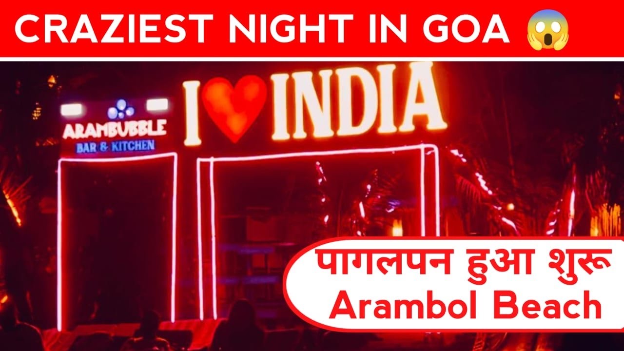 “Arambol की रात में कुछ तो अलग ही vibe थी 😱🔥 | Real Goa Life Night Vlog 🌴🎥 | TastyTraveller56”